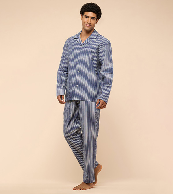 R&B  Sleepwear - NAVY BLUE Pyjama Set