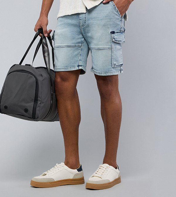 أر آند بي  ملابس - أزرق فاتح Straight Jeans