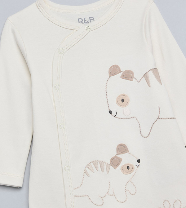 R&B  Sleep Suits - Ivory Sleep Suits