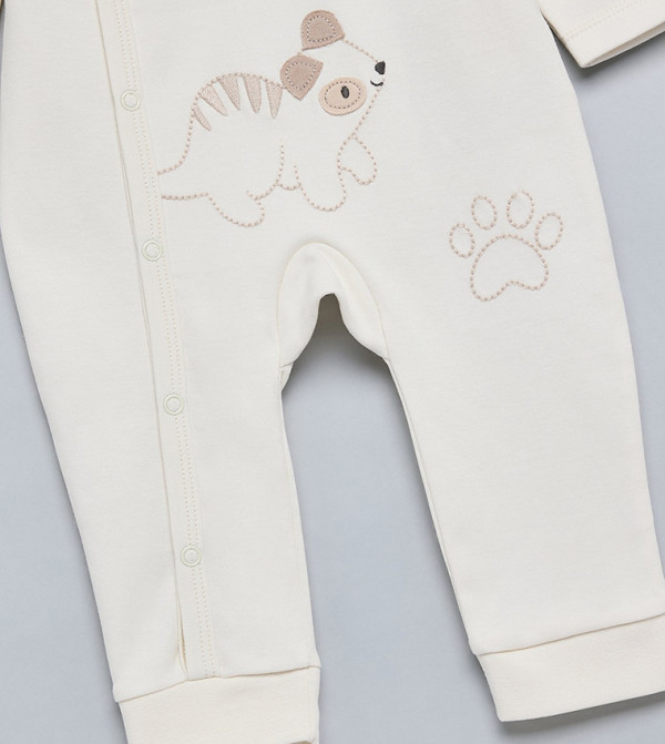 R&B  Sleep Suits - Ivory Sleep Suits