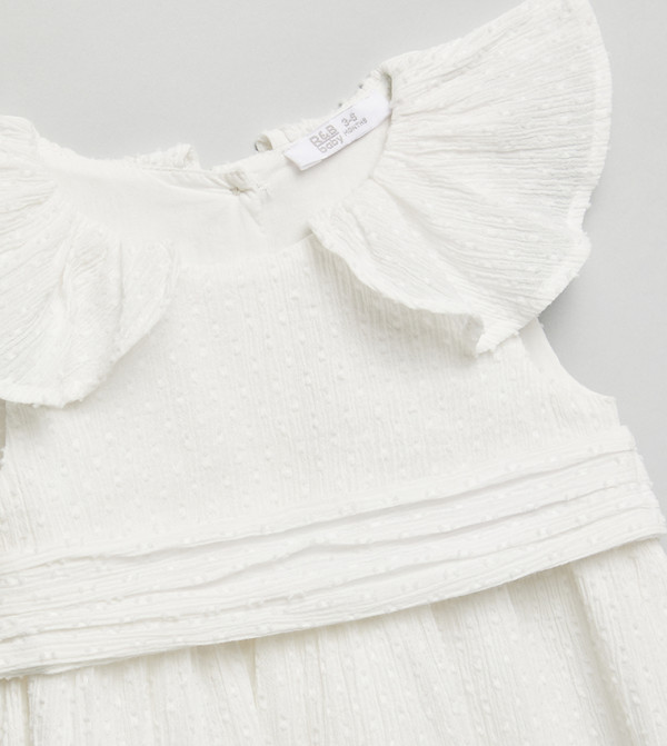 R&B - White Casual Dress