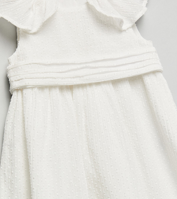 R&B - White Casual Dress