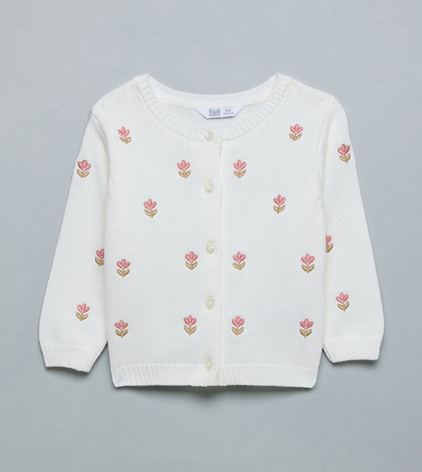 R&B Winterwear & Outerwear - Ivory Sweaters & Cardigans