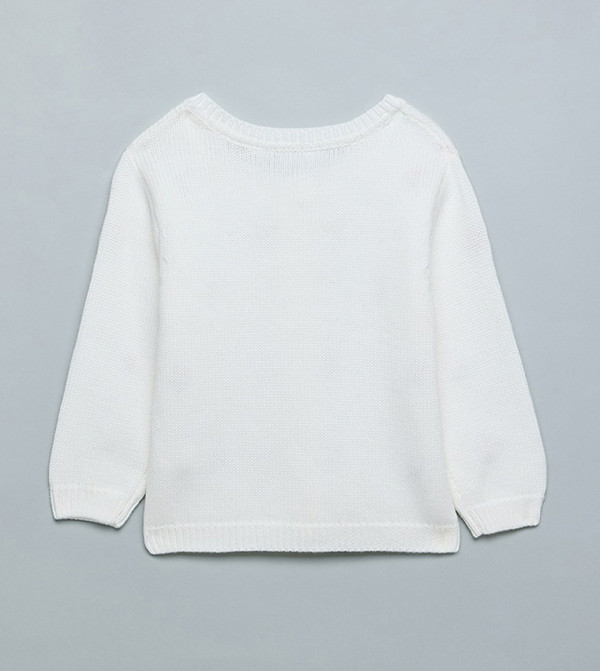 R&B Winterwear & Outerwear - Ivory Sweaters & Cardigans
