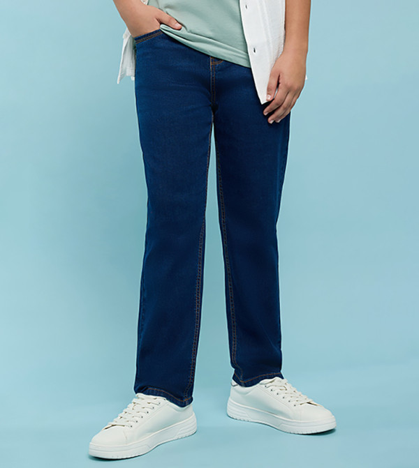 R&B  Jeans - Dark Blue Tops & Pants