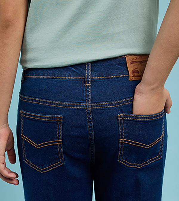 R&B  Jeans - Dark Blue Tops & Pants