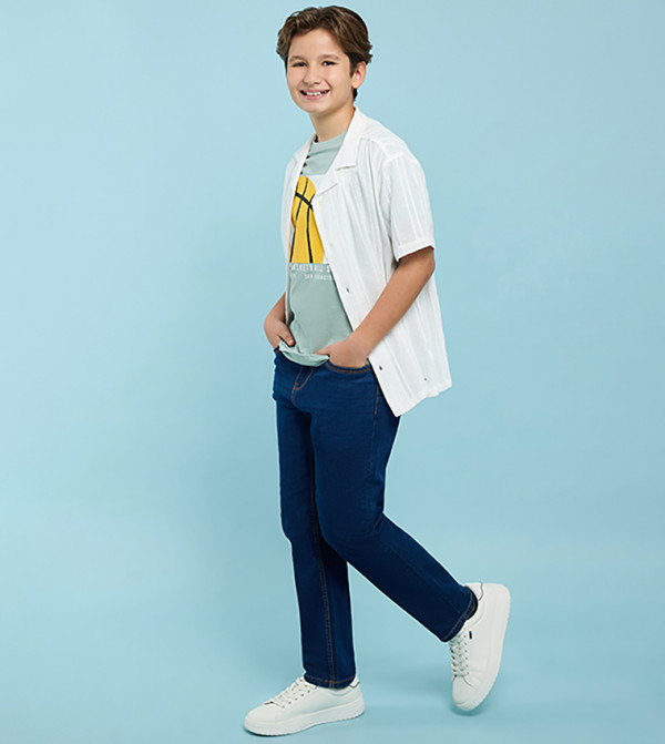 R&B  Jeans - Dark Blue Tops & Pants