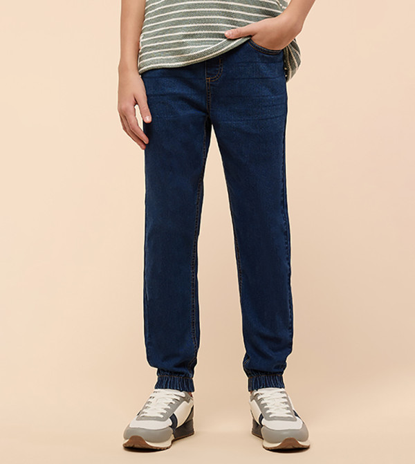 R&B  Jeans - Navy T-shirts & Bottoms