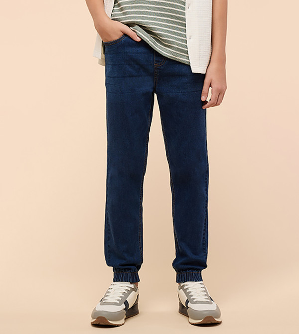 R&B  Jeans - Navy T-shirts & Bottoms