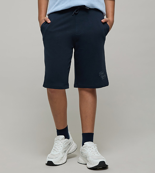 R&B  Shorts - Navy clothing sets