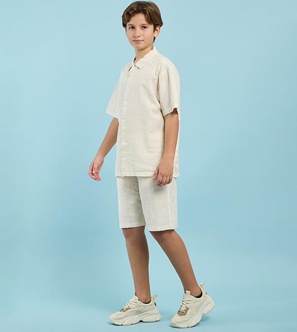 أر آند بي cool-kid-uniforms-k - بيج T-shirts