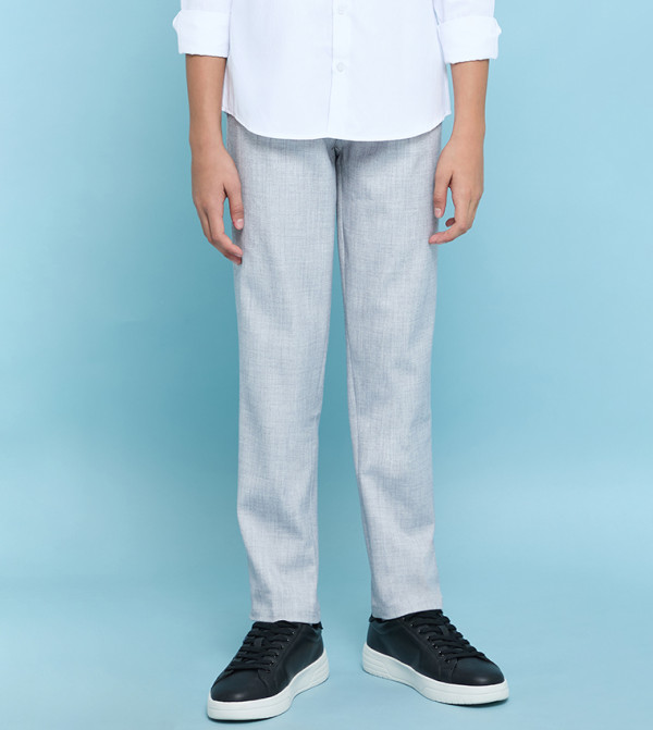 R&B  Trousers & Pants - Grey Trousers & Pants