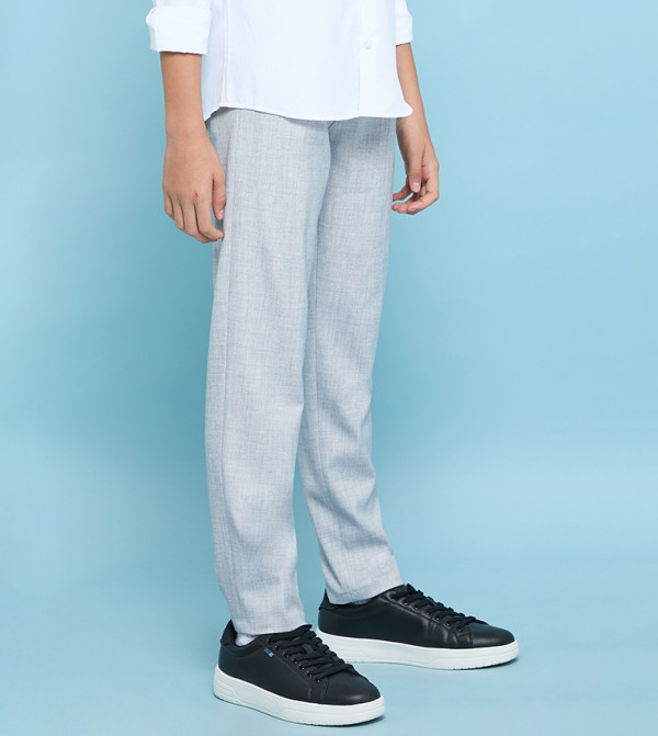 R&B  Trousers & Pants - Grey Trousers & Pants