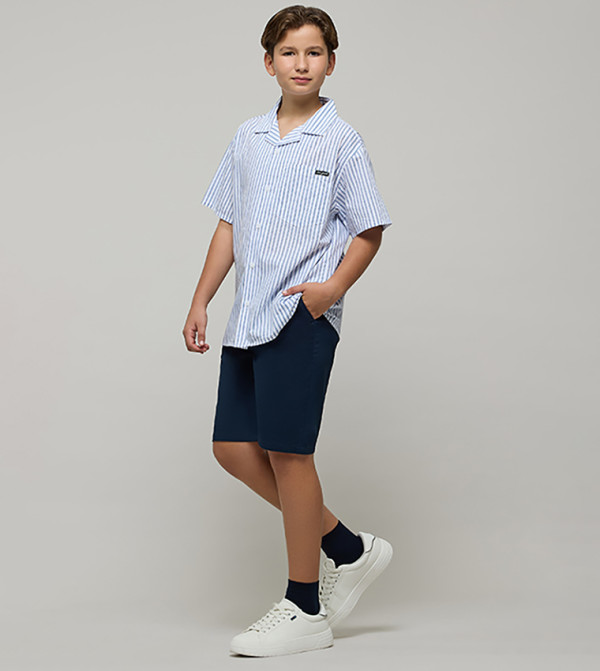 R&B  Shorts - Navy clothing sets
