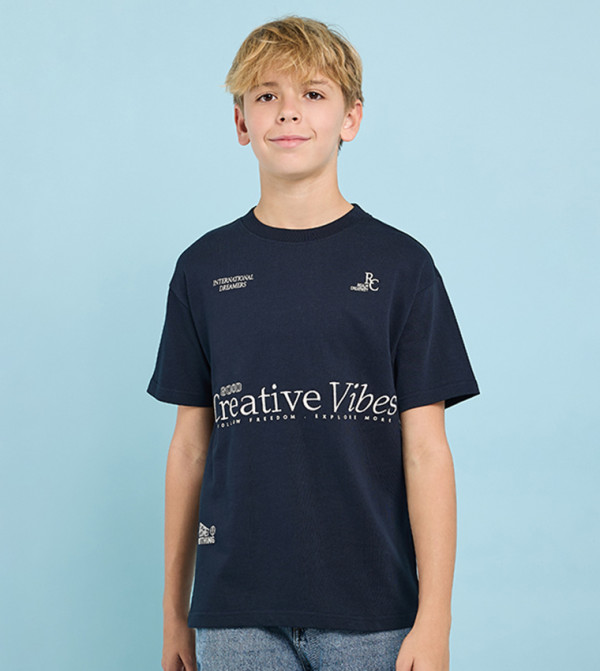 أر آند بي  - كحلي T-shirts