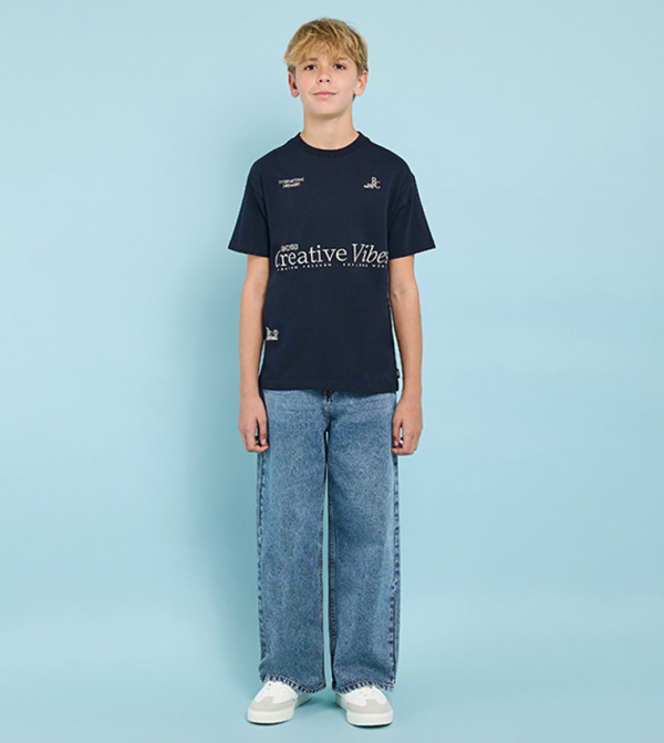 أر آند بي  - كحلي T-shirts