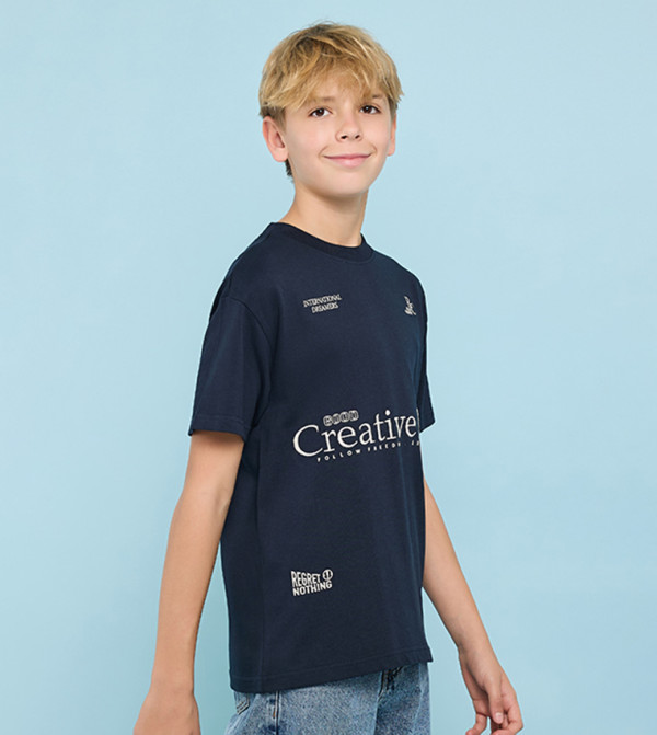 أر آند بي  - كحلي T-shirts