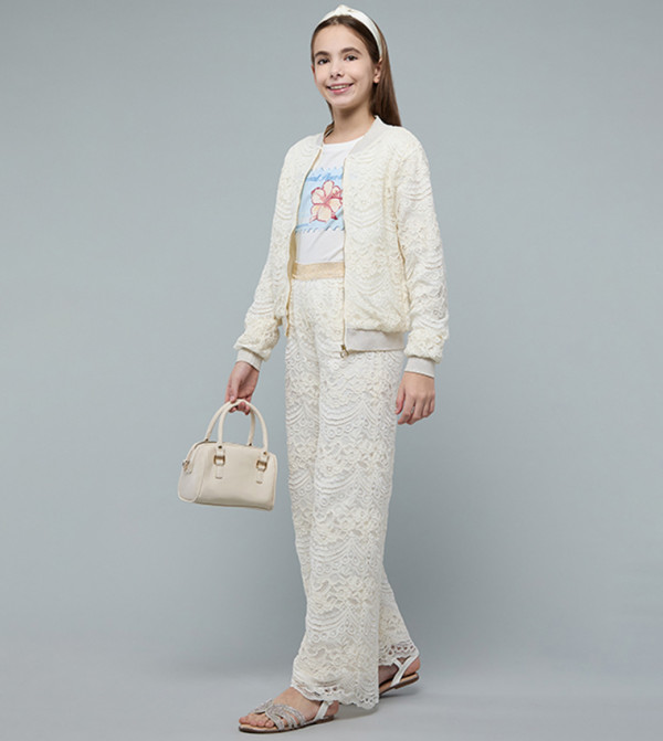 R&B Trousers & Pants - Ivory Trousers & Pants