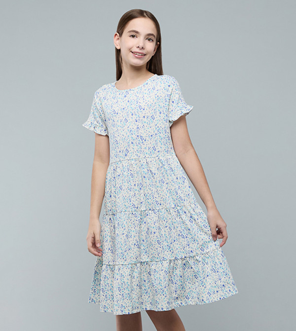 R&B  Dresses - Beige Casual Dress
