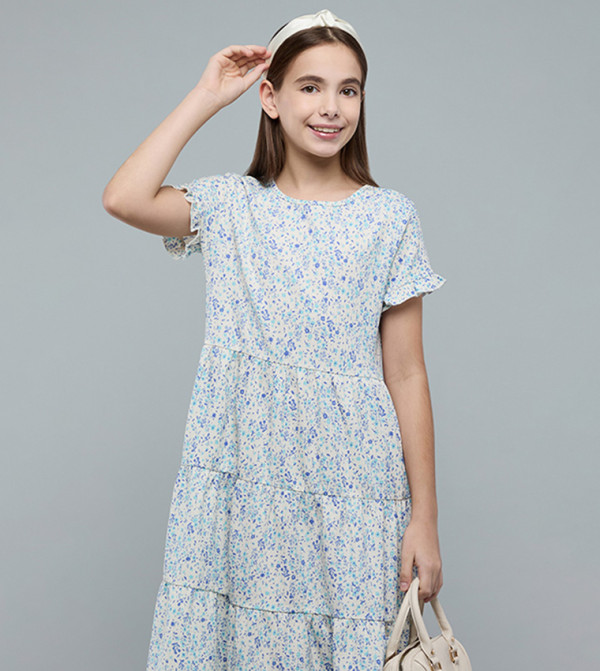 R&B  Dresses - Beige Casual Dress