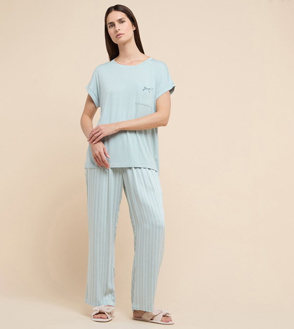 أر آند بي  ملابس نوم -  فاتح  Pyjama Set