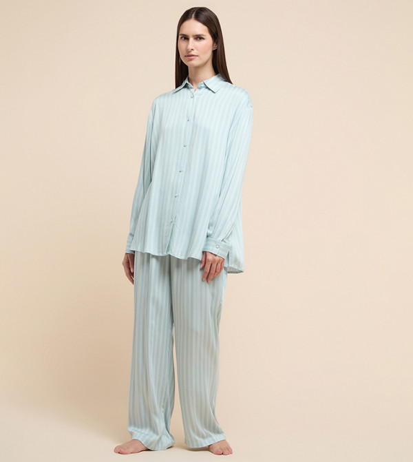 R&B summer-palette - Mint Pyjama Set