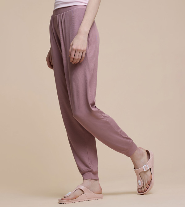 R&B  Joggers - Mauve Joggers