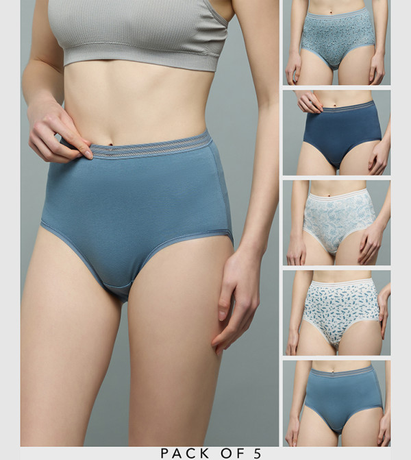 R&B  Lingerie - Dark Blue Briefs