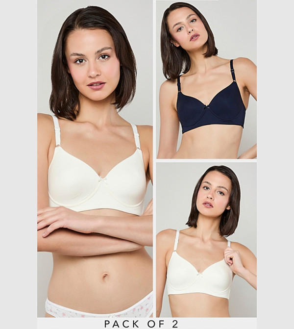 R&B  Lingerie - Ivory Bras