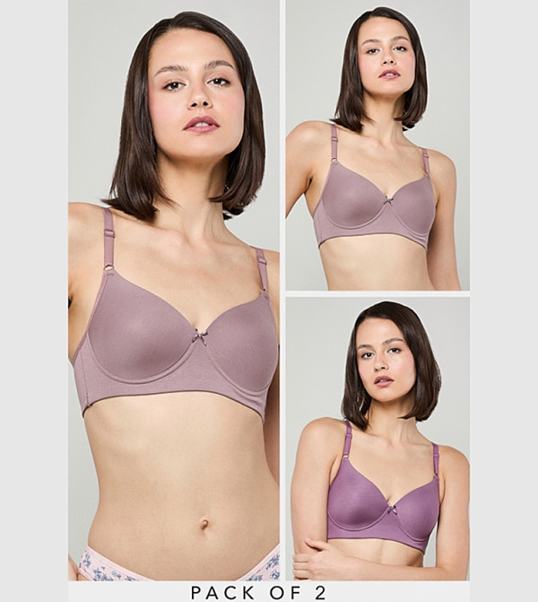 R&B  Lingerie - Mauve Bras
