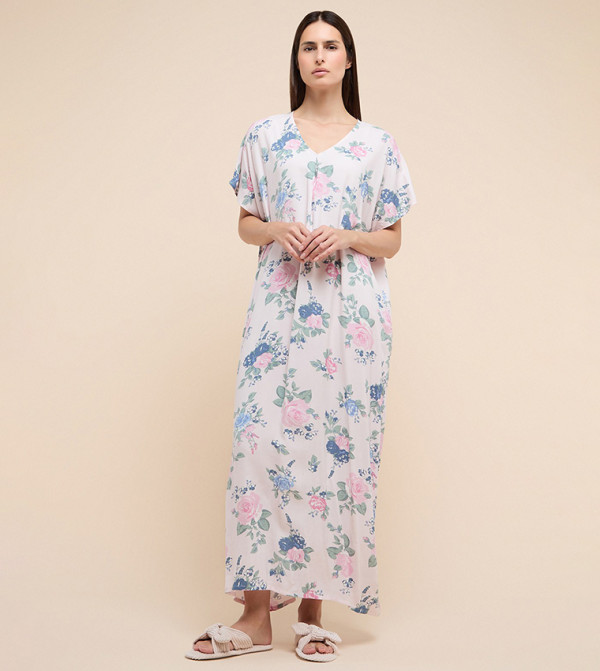 R&B  Sleepwears & Loungewears - Baby Pink Night Dress & Gowns