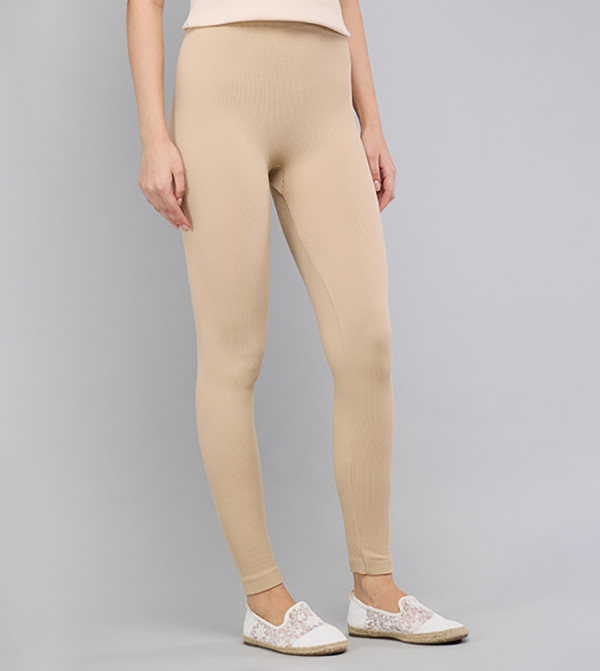 R&B  leggings - Beige leggings