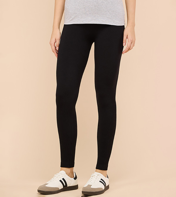 R&B  leggings - Black leggings