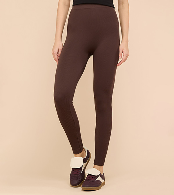 R&B  leggings - Brown leggings