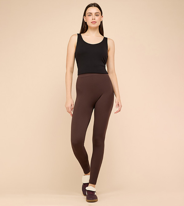 R&B  leggings - Brown leggings