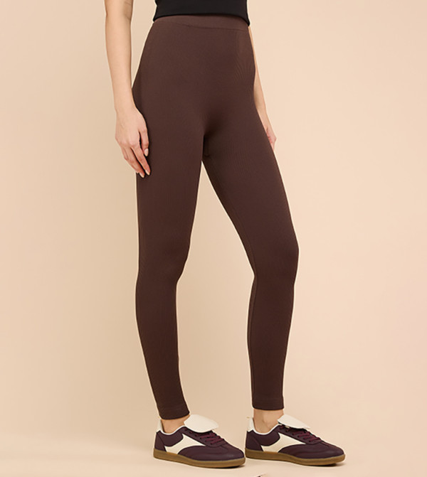 R&B  leggings - Brown leggings