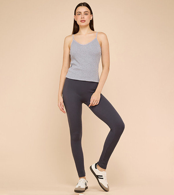 R&B  leggings - Charcoal leggings