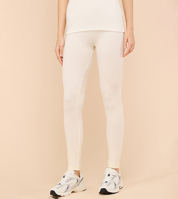 R&B  leggings - Ivory leggings