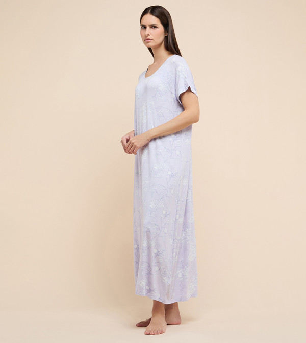 R&B  Sleepwears & Loungewears - Lilac Night Dress & Gowns