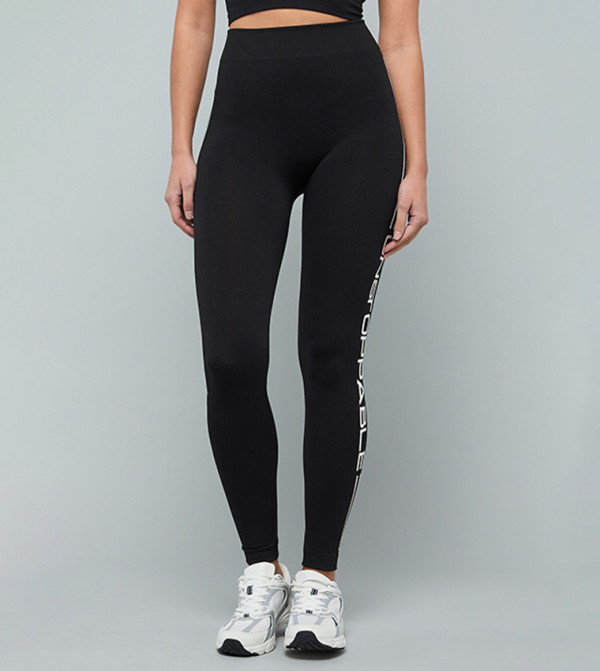 R&B  leggings - BLACK leggings