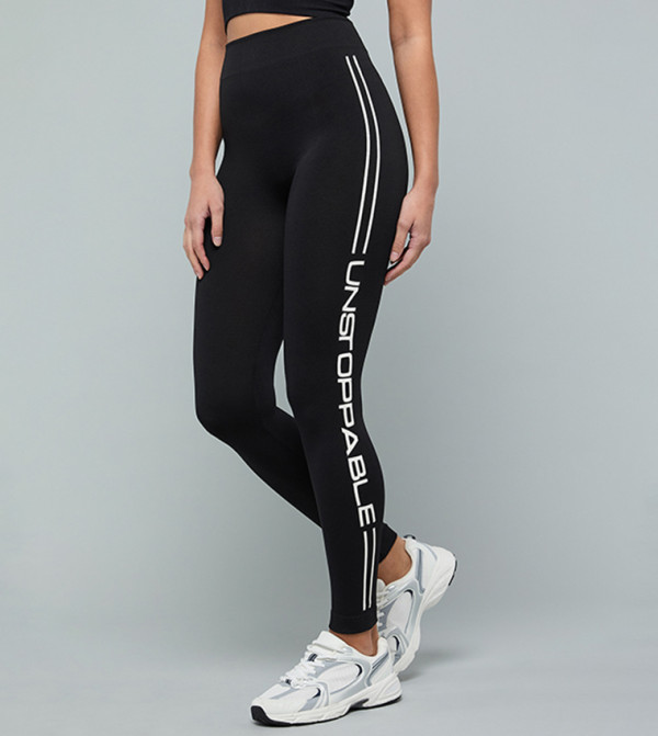 R&B  leggings - BLACK leggings