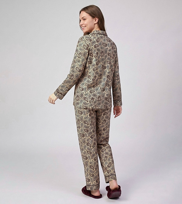 R&B R&B - Brown Pyjama Set