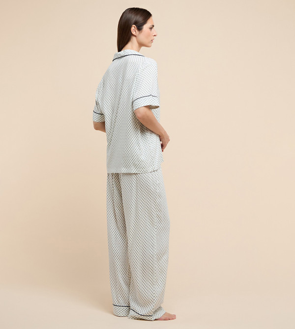 R&B  Clothing - Cream Pyjama Set