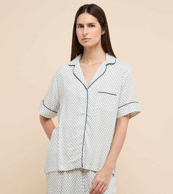 R&B  Clothing - Cream Pyjama Set