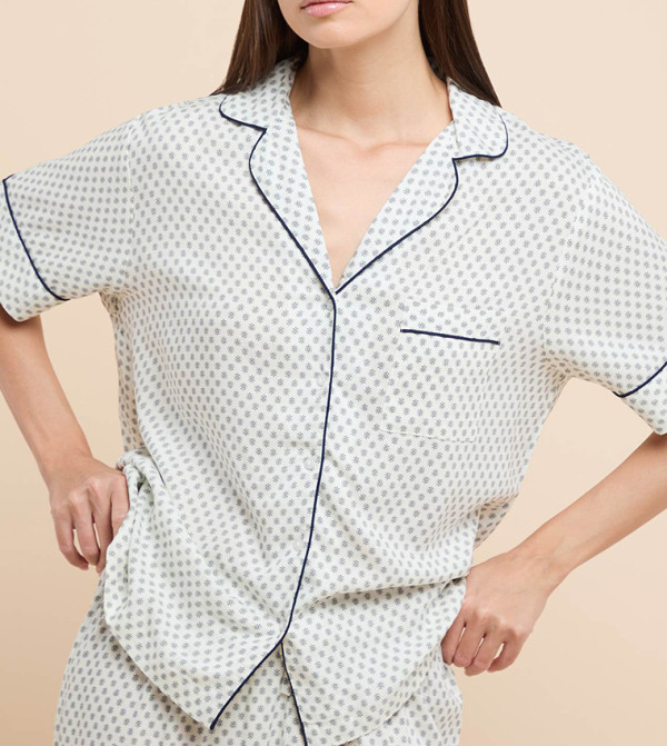 R&B  Clothing - Cream Pyjama Set
