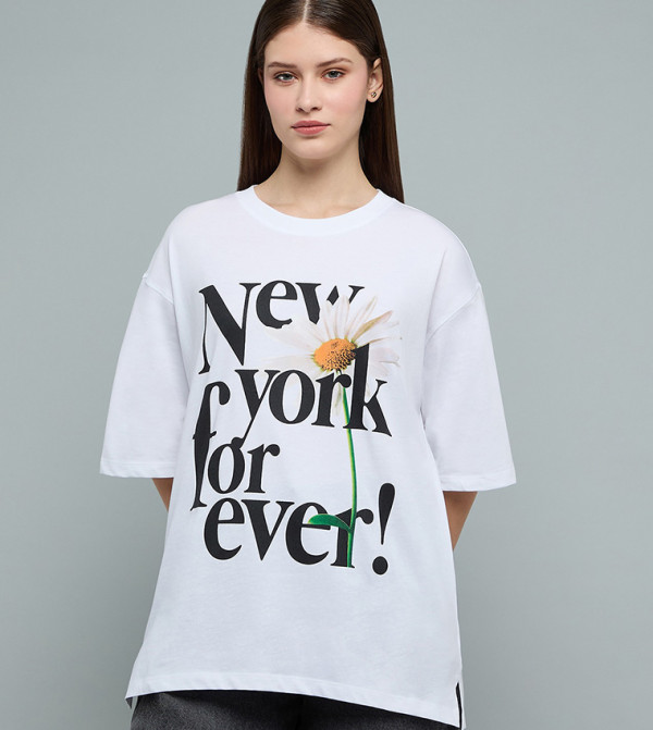 R&B  - White Short Sleeve T-Shirts