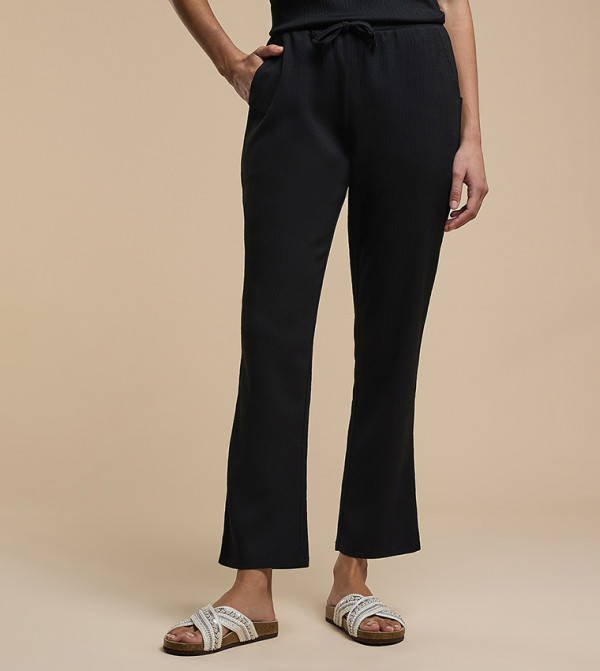 R&B  Casual Pants - BLACK Casual Pants