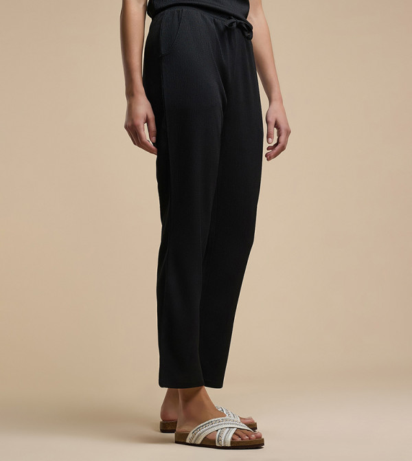 R&B  Casual Pants - BLACK Casual Pants