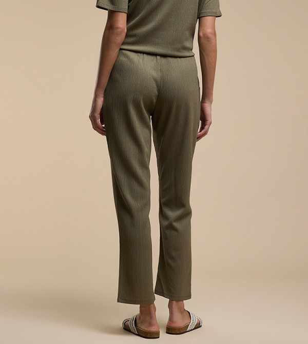 R&B Casual Pants - Olive Casual Pants