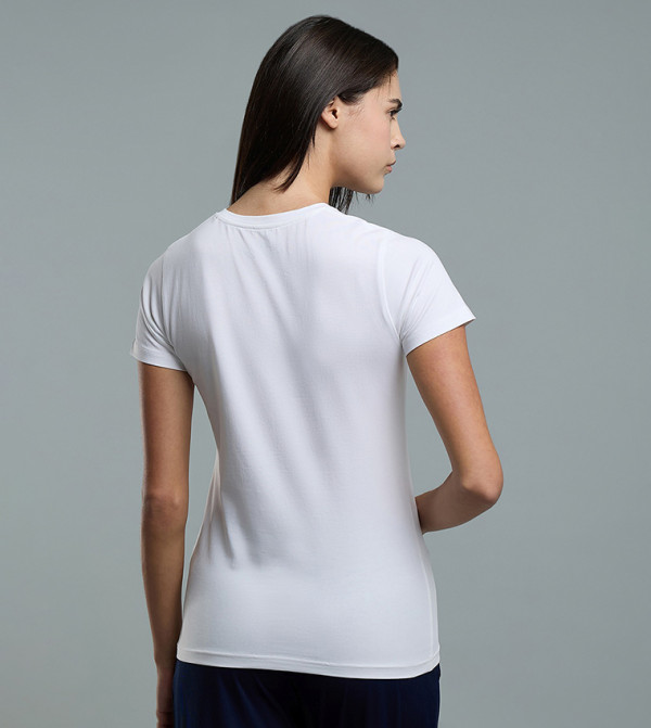 R&B  T-Shirts - Ivory Short Sleeve T-Shirts